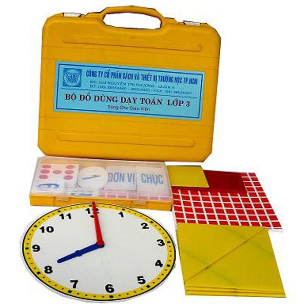Bộ đồ dùng dạy toán lớp 3 – Giáo viên Mua hàng